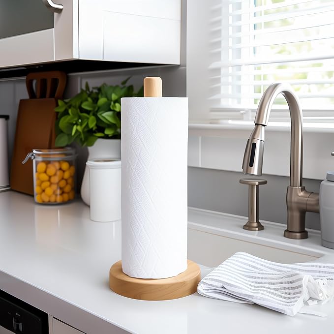 Beech Wood Paper Towel Holder Beech Wood Paper Towel Holder
