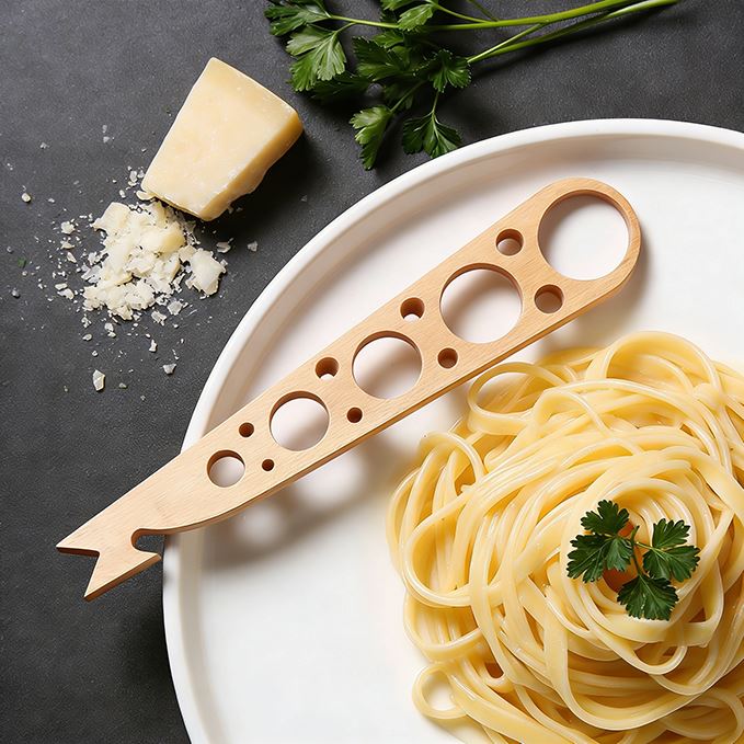 Wood Spaghetti Pasta Measurer Tool Wood Spaghetti Pasta Measurer Tool